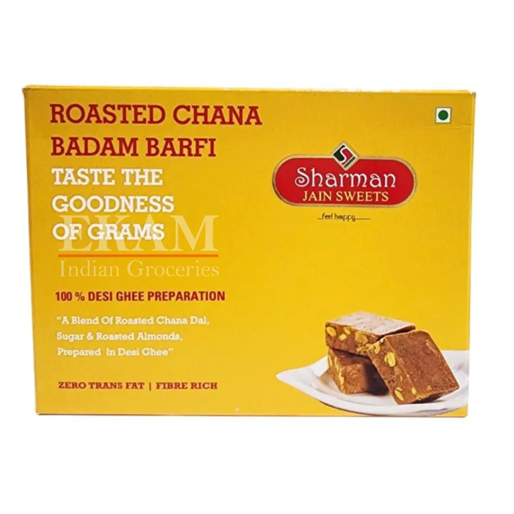 Sharman Roasted Chana Badam Barfi 400g