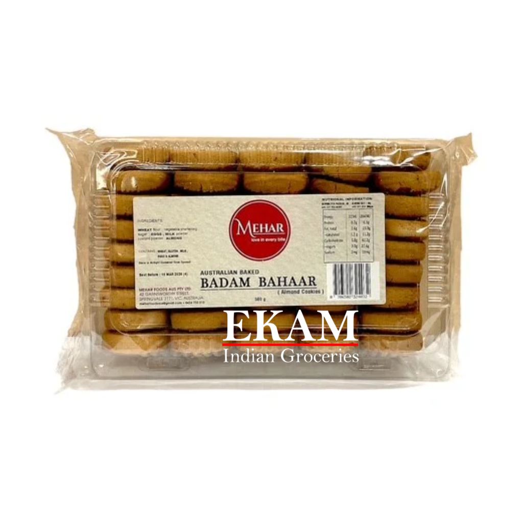 Mehar Badam Biscuits 500g