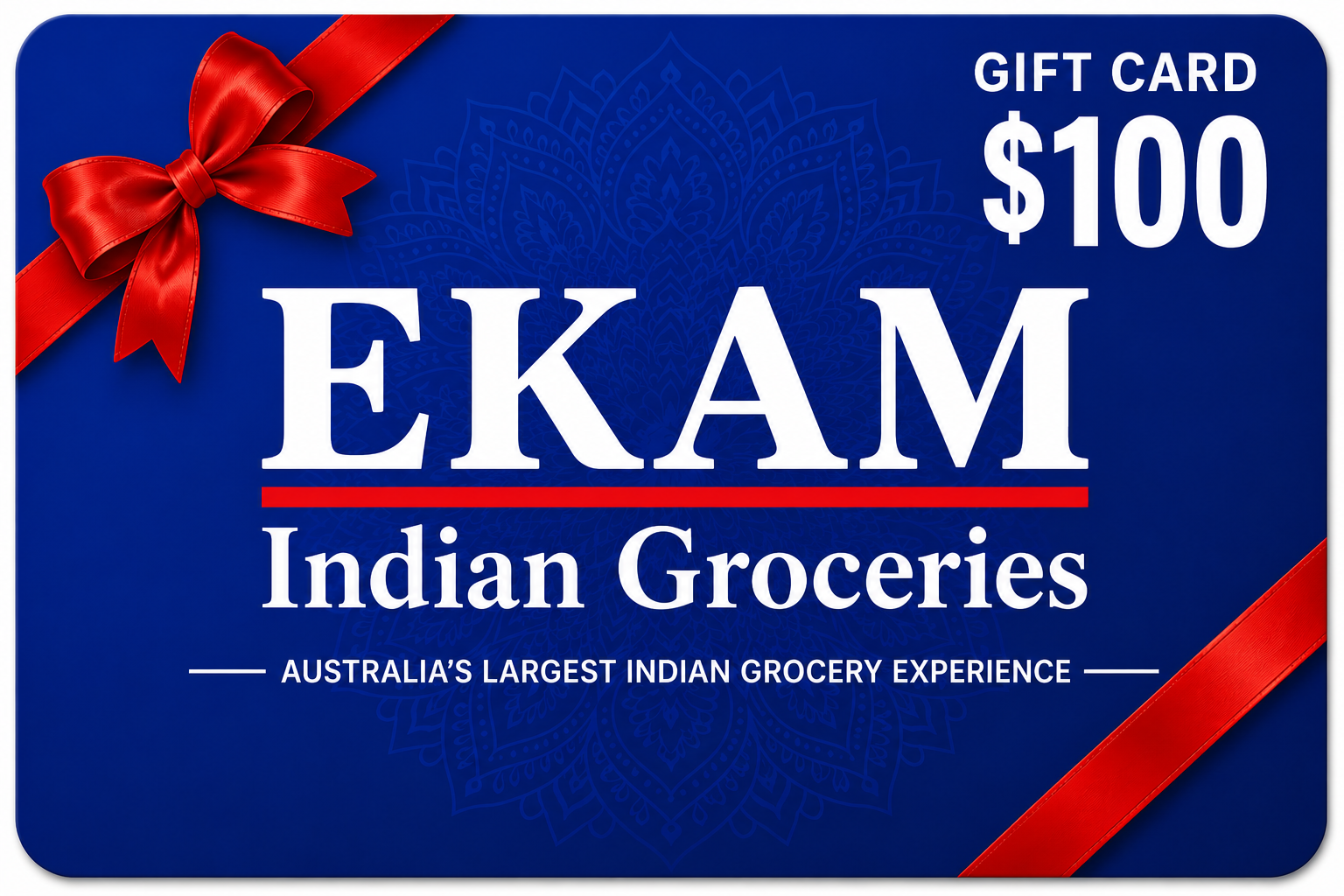 Ekam Indian Groceries Gift Card