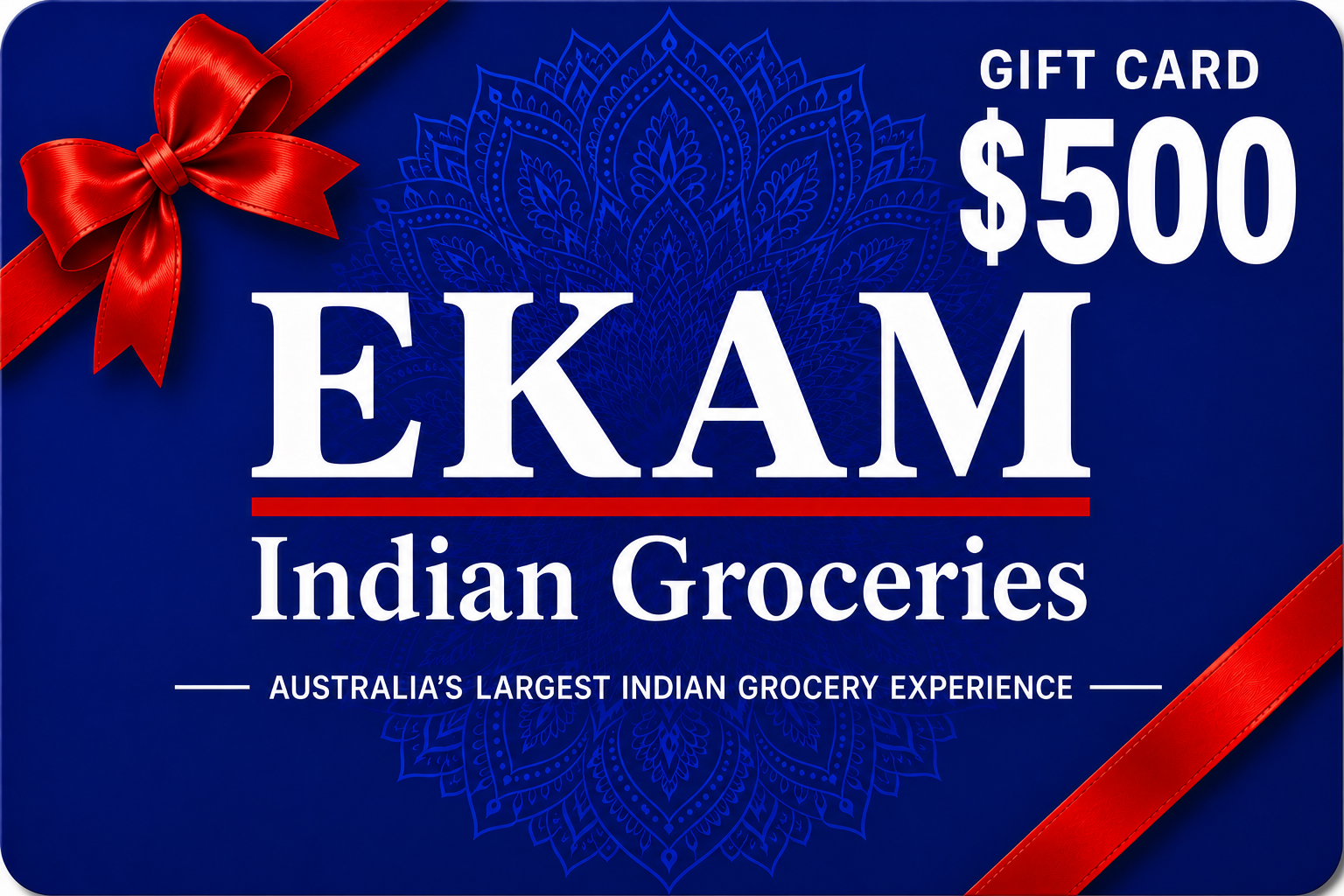 Ekam Indian Groceries Gift Card